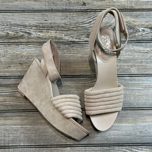 Vince Camuto Varelnta Wedge Sandal NWOB size 10